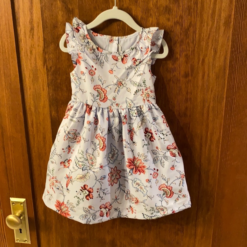 Janie and Jack 18 to 24 mo light blue floral dress